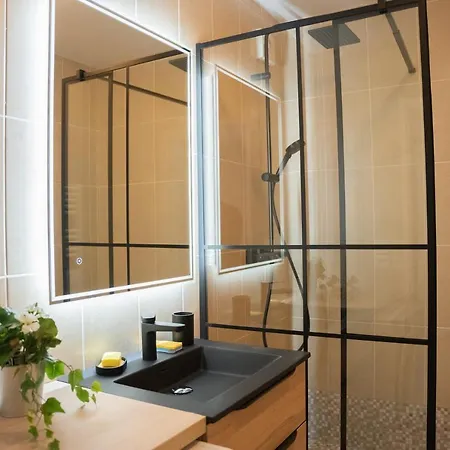 Апартаменты De Florigny Avec Parking Souterrain Et Terrasse Каркфу